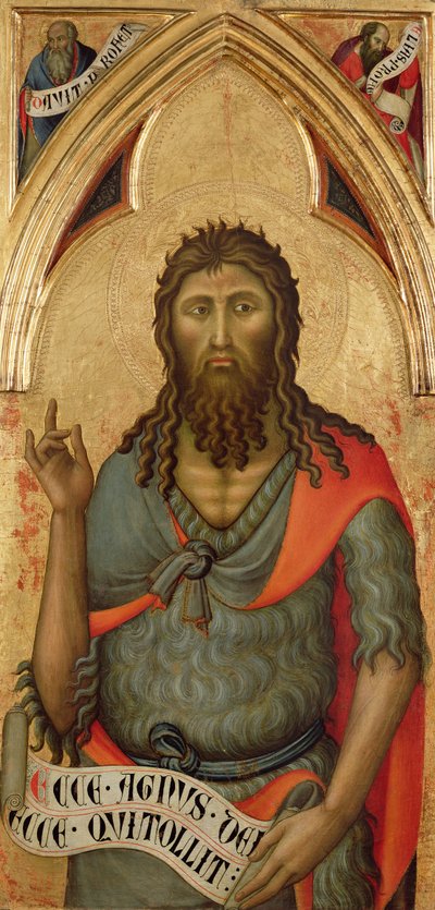 Saint John the Baptist by Luca di Tommè